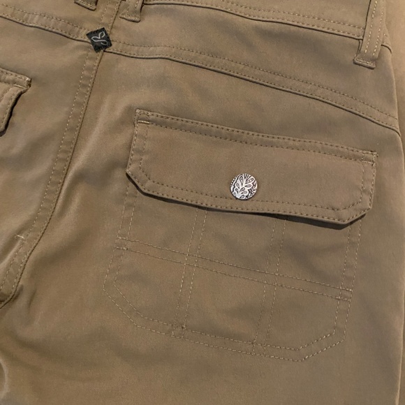 Prana Halle Straight Pant in Slate Green (4 Tall) - Picture 5 of 10